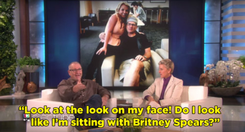foxhack:aggressivelynihilistic:buzzfeed:Ed O’Neill Didn’t Realize He Took A Picture With Britney Spe