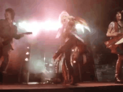 So I Really Like Making Gifs And I Made A Few Of Hanoi Rocks, These Are From The Up Around The Bend Music