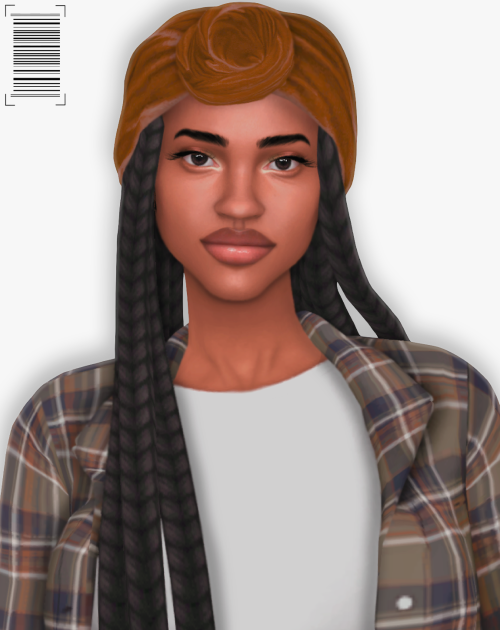 ceeproductions: Naisha• BGC• 18 EA Swatches • Not Hat Compatible • T-E• Headwrap overlay found in Ac