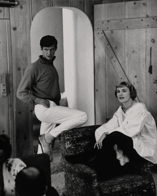 stannisbaratheon:Anthony Perkins at a party in the home of Paul Newman and Joanne Woodward in Los An