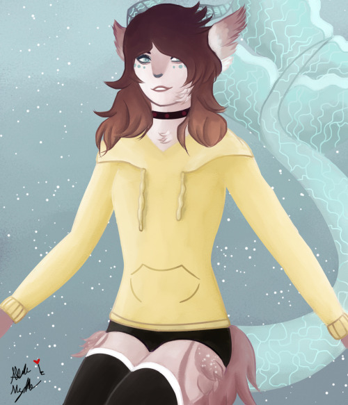 Fifth Target: @ Nyaawns(IG And Twitter) With Her OC, Asph!