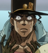 t0ah:  Oingo as Jotaro: great faces   My favorite Jotaro is Oingo Jotaro