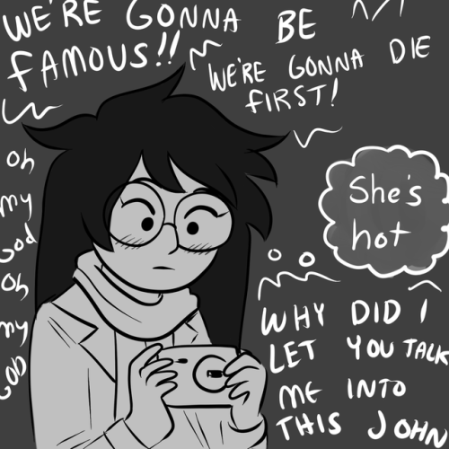 sicknastyjr:jaderose au where jade john and dave are paranormal investigators and jade investigates 