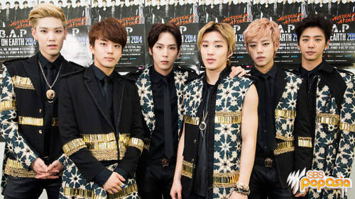 Looks like Korean pop group B.A.P is conquering the world one step at a time. Here they are in Austr