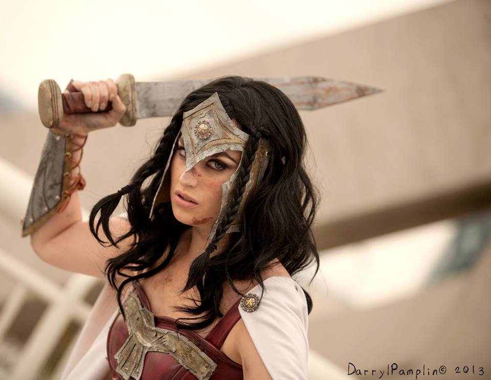 kellysue:  meagan-marie:  SDCC Showcase: Warrior Wonder Woman! Had an absolute blast