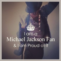 beshock87:  I AM ♥ #mj #michaeljackson #kingofpop #instalove #proud  :)