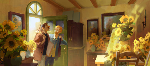 Part 2/3 of O Theo, my visdev project based off of Vincent and Theo van Gogh’s life feat. Paul Gaugu