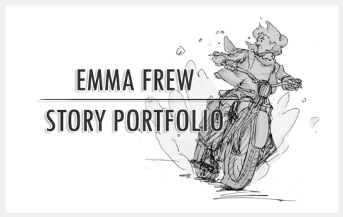 Finally done!  I made a story portfolio so check it out! emmafrew.carbonmade.com/projects/66