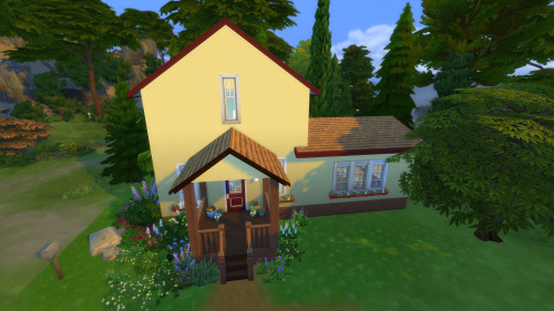 I made French’s house!I figured that it would it be fun to do considering my sense of architecture a