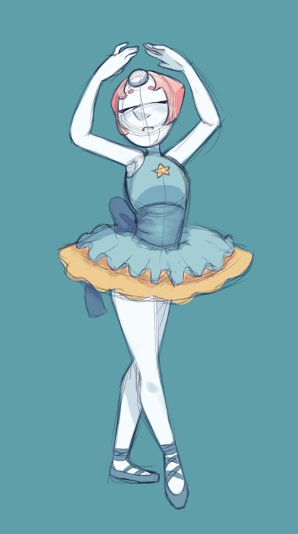 theartofflorence:  Porl doodle. I’ve had Danse Napolitane from Swan Lake stuck in my head all day. *shrugs* | Support me on Patreon | Read My Comic! | 