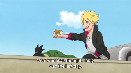 burgers-in-anime: Boruto: Naruto Next Generations, episode 1: “Boruto Uzumaki!” (20