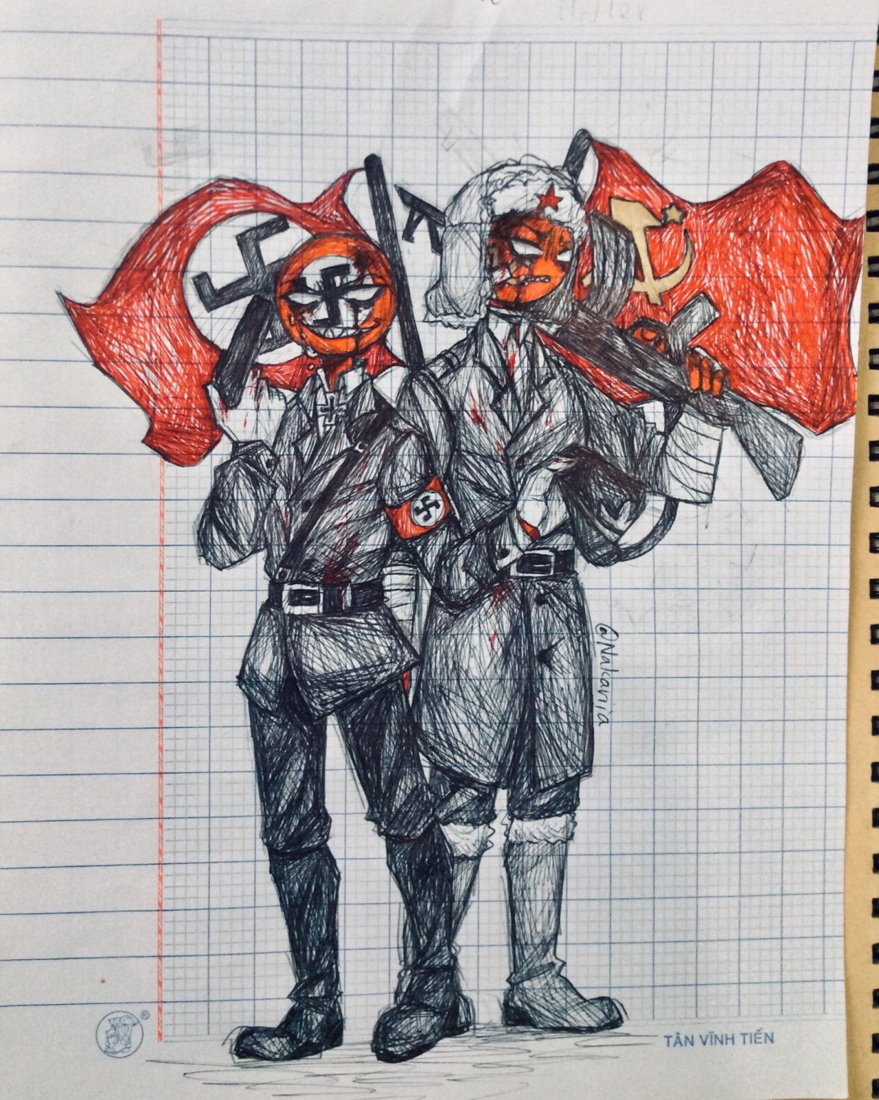 Japanese Soviet Socialist Republic! All Art by Miki0T : r/CountryHumans