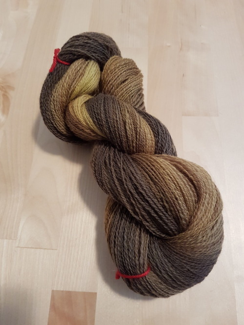 I just want to squoosh it. Pangea end to end gradient from Long Draw Yarn