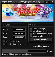dragon mania legends online hack