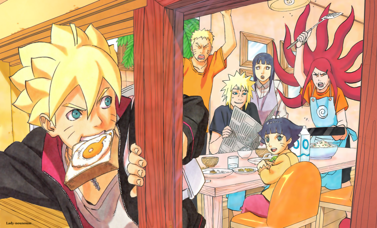 lady-nounoum:Uzumaki’s morning ♥