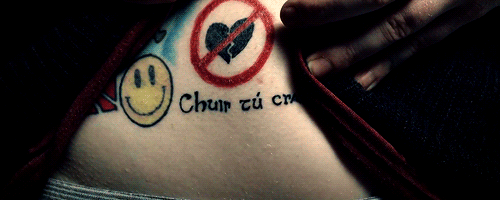 speedyscanaries:People say, when they see my tattoos, that they look like a melted crayon. 