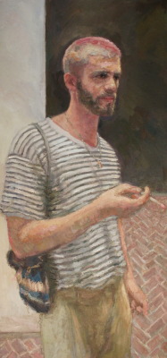 ydrorh:Untitled, 2019, Oil on canvas, 170x80