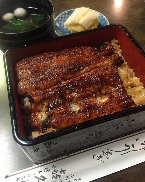 suiiiika:  上重・肝吸い 3,000円 #instafood #eel #yummy #foodporn #foodpic #tokyo #lunch #food #japanesefood