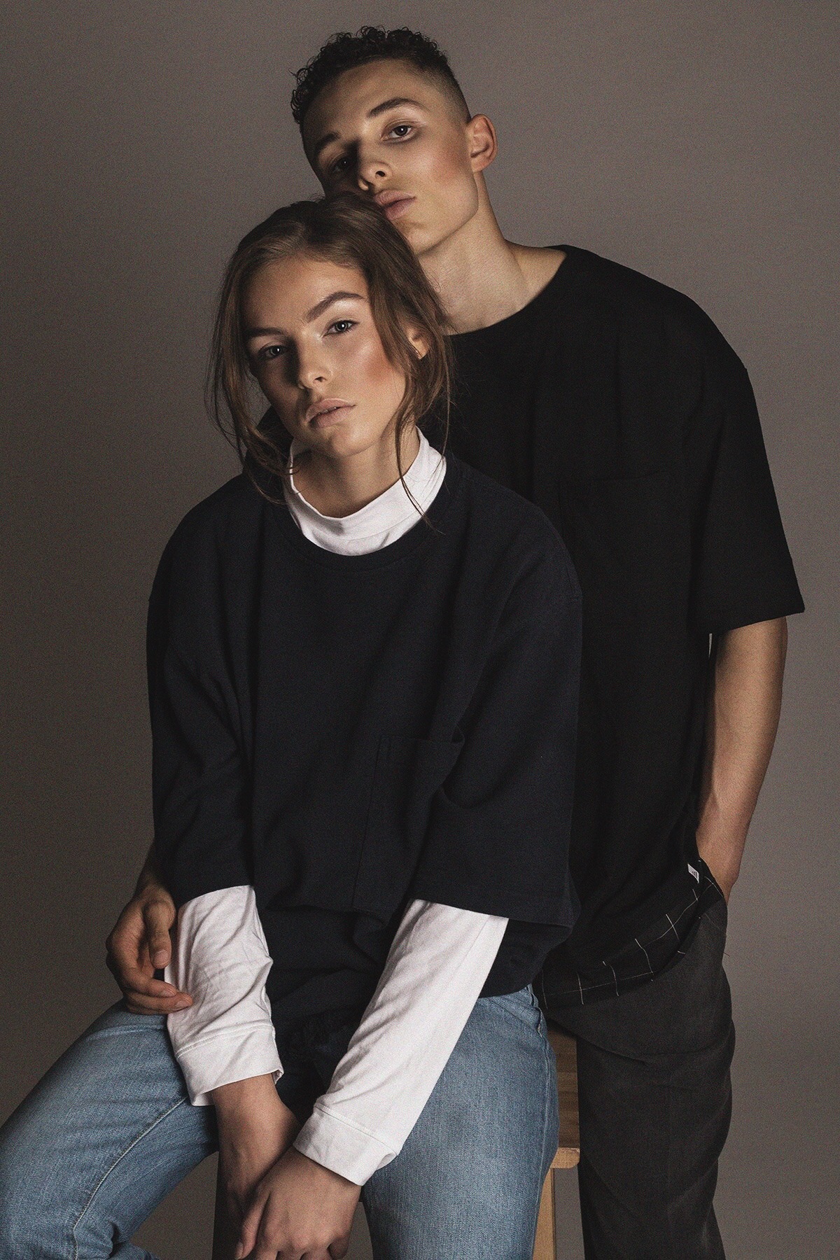 Lelu &amp; Keon Photographed by Claire   A series of shots styled by me for @liful_official