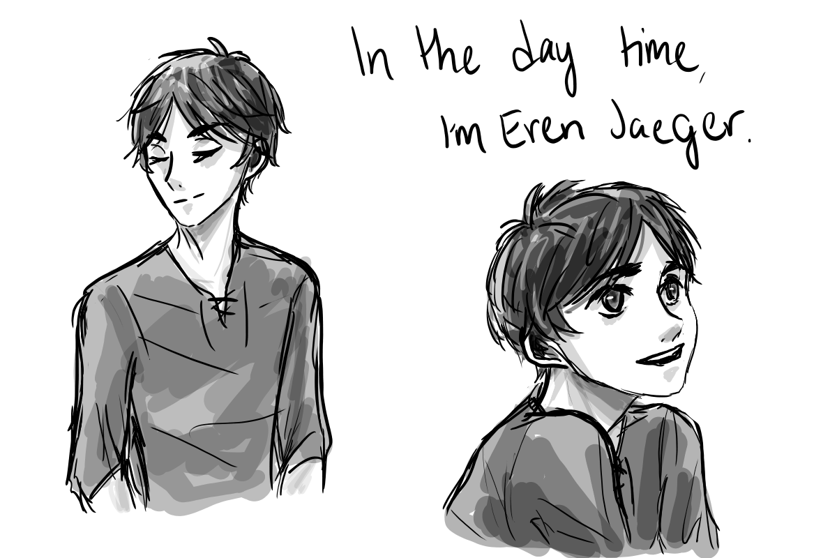 miaohmaia:   i was inspired i tried to draw something serious but obviously i failed
