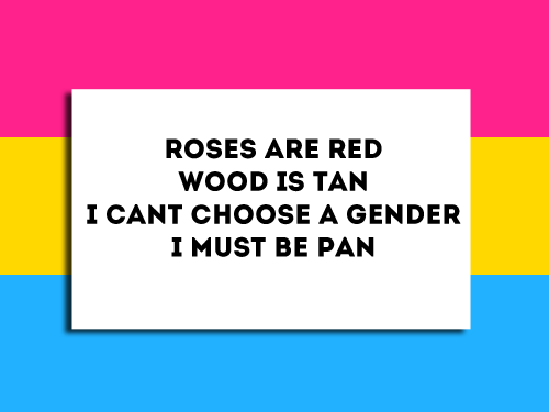 rnychemicalromance:a few valentine’s day poems about discovering your sexuality ♥ Violets are blue, 