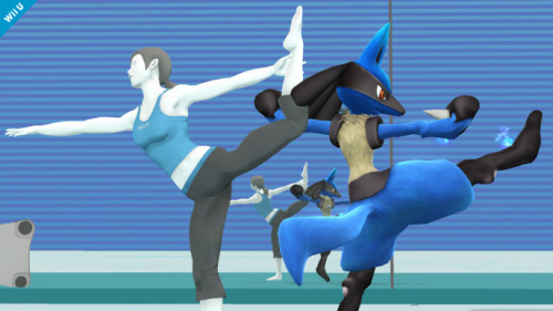 supersmashbrospics: Lucario Fights with the Power of Aura!