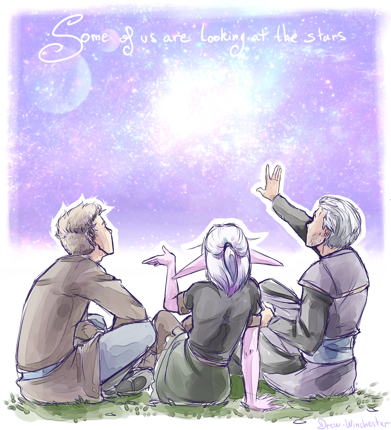 drew-winchester:
“Talking stars with Turalyon.
”