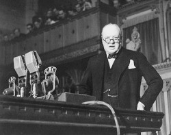 historicalfirearms:  Winston Churchill Quotes