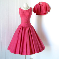 retro-girl811:  Pink Cocktail Dresses 