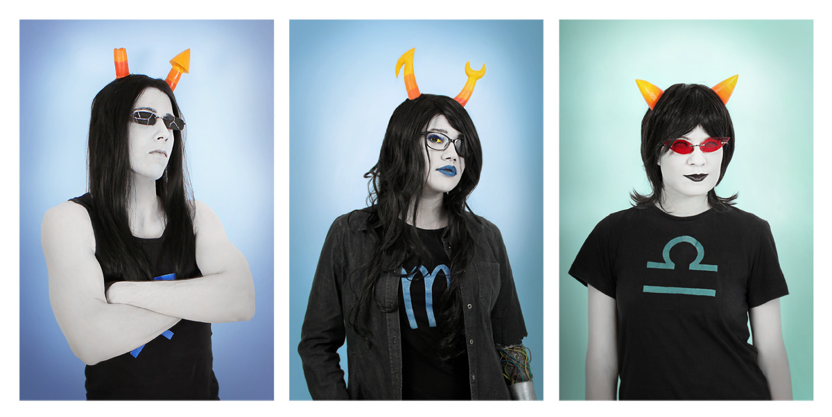 lirlys:  lirlys:    Feferi // Eridan // Gamzee // Equius // Vriska // Terezi // Kanaya
