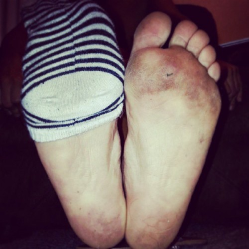 mandifeet: Another #dirty #feet #pic .. #i #love #your #comments …. #footfetish #nola #tgifeet #tgi