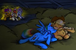 appledash-love:fimartists:  Which one stands