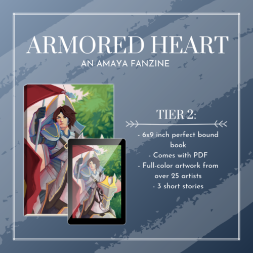 PREORDERS ARE OPEN FOR ARMORED HEART: AN AMAYA FANZINE!Armored Heart: an Amaya Fanzine is a SFW fanz