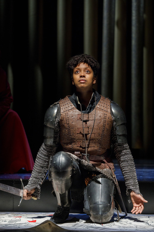 “Saint Joan” by George Bernard ShawManhattan Theatre Club, 2018Starring Condola Rashad, 