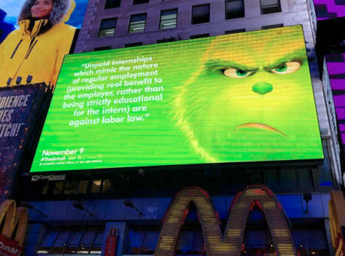 Dang no kidding! These grinch ads are PULLING ZERO PUNCHES.I dunno how this helps advertise a movie 