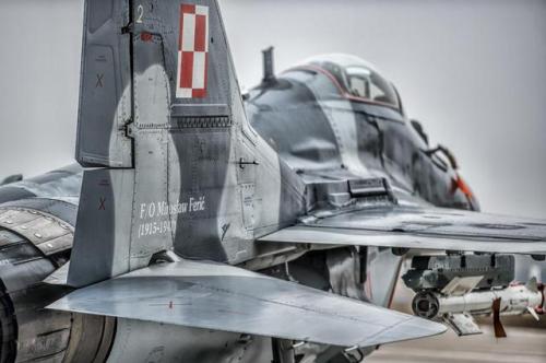 bmashina:Polish MiG-29A from the 23rd tactical air base