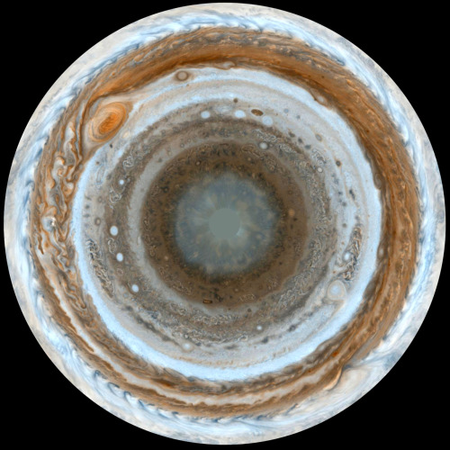 Map Of Jupiter’s South 