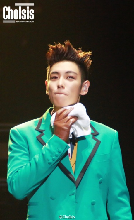 thekoreanbigbang: 150330 TOP at BIGBANG ‘MADE’ Tour in Guangzhou DO NOT EDIT : Source: ChoIsis@weibo