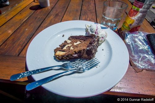 8.7.2014 - day 6 on the West Coast Trail - Port Renfrew, this is as much civilization as I can take 