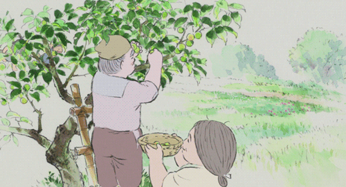 hooray-anime:  The Tale of the Princess Kaguya - Directed by Isao Takahata