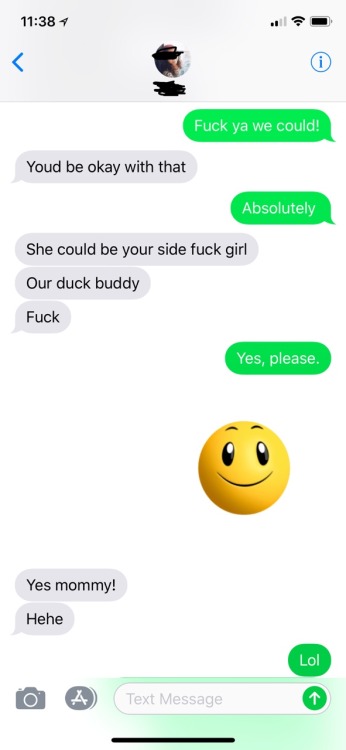 djbob262:My naughty girl text me after she fucked a guy she’s been talking to for a while. Still fre