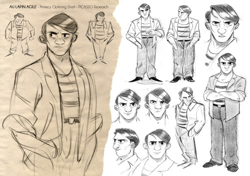 Character Design research that I did for Annecy festival opening short.The movie along with more con