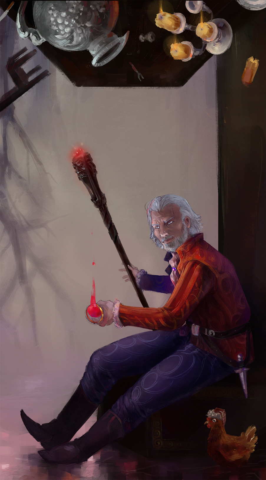 eonixa:  Sheogorath, Lord of my guts, nails and morning sneezes, with nice glowing
