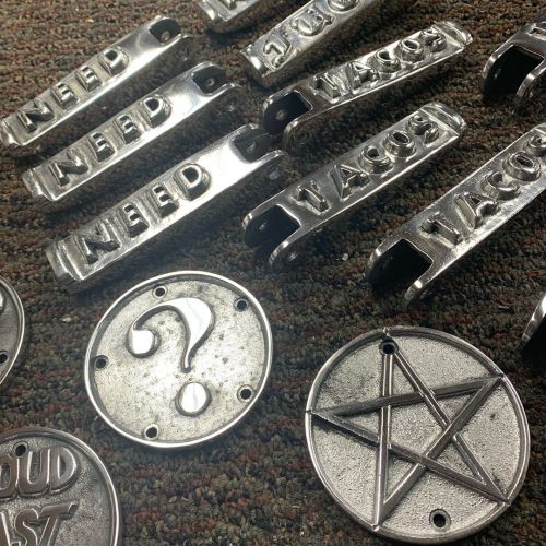 chopperdaves: I like shiny stuff… #castaluminum #needtacos #loudfastrules #mystery (at Chopperdaves 