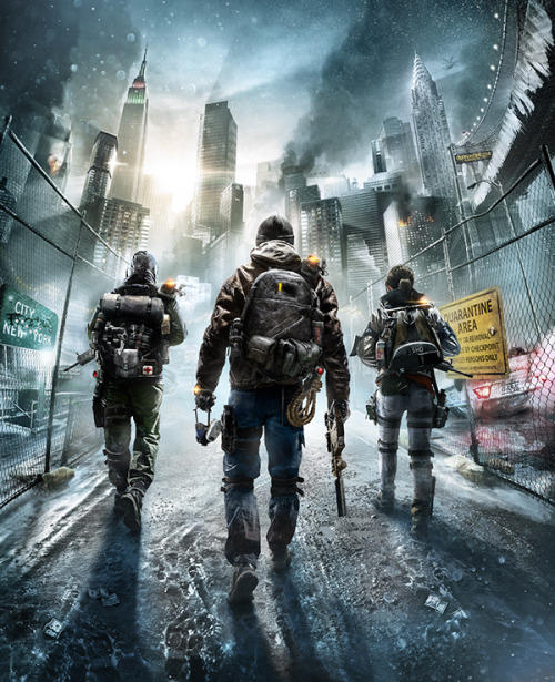 thecyberwolf:  The Division - Key Art Created by Brian Tippie