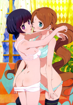 zoe-fuentes:  unlimited—sexy—works:  Nyantype 62 - Yuri Kuma Arashi  