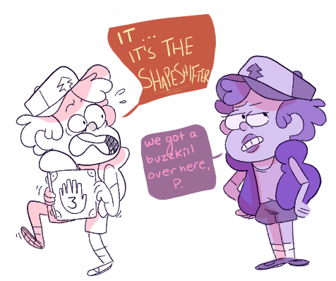 wet-monsoon:the gems meeting the pines (requested by steamarcana)