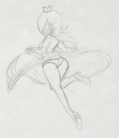 xero-j:  Rosalina: Cosmos Underneath Revised There are sketches where I have some profound quip to h