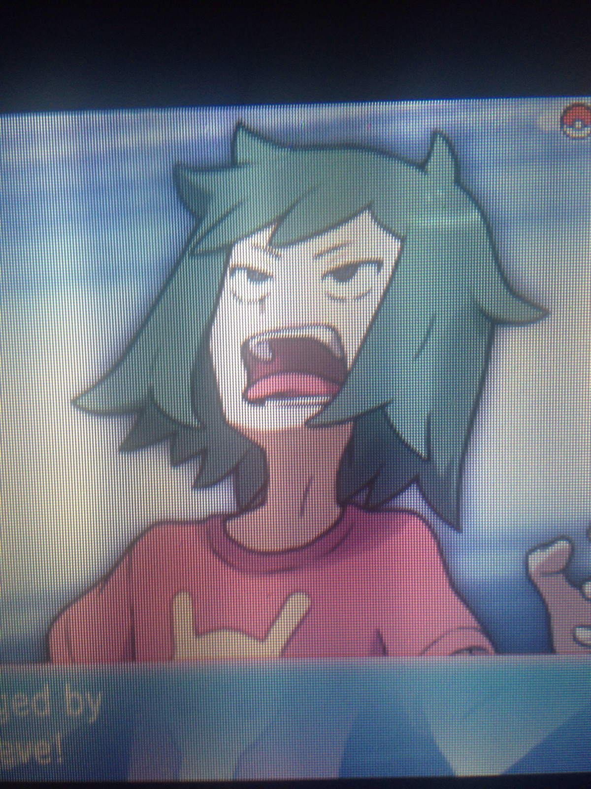 kaguramutsuki:  grellsutcliff:  Why is there ahegao in a Pokemon game   staff delete