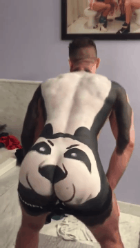 goodbottoms:manman59:I love pandas!it’s gonna sound very filthy but that panda should take some dick